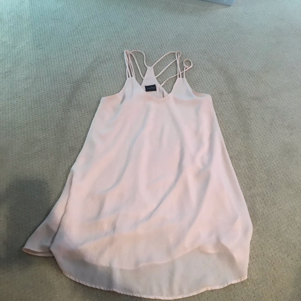 Pink summer dress from local boutique